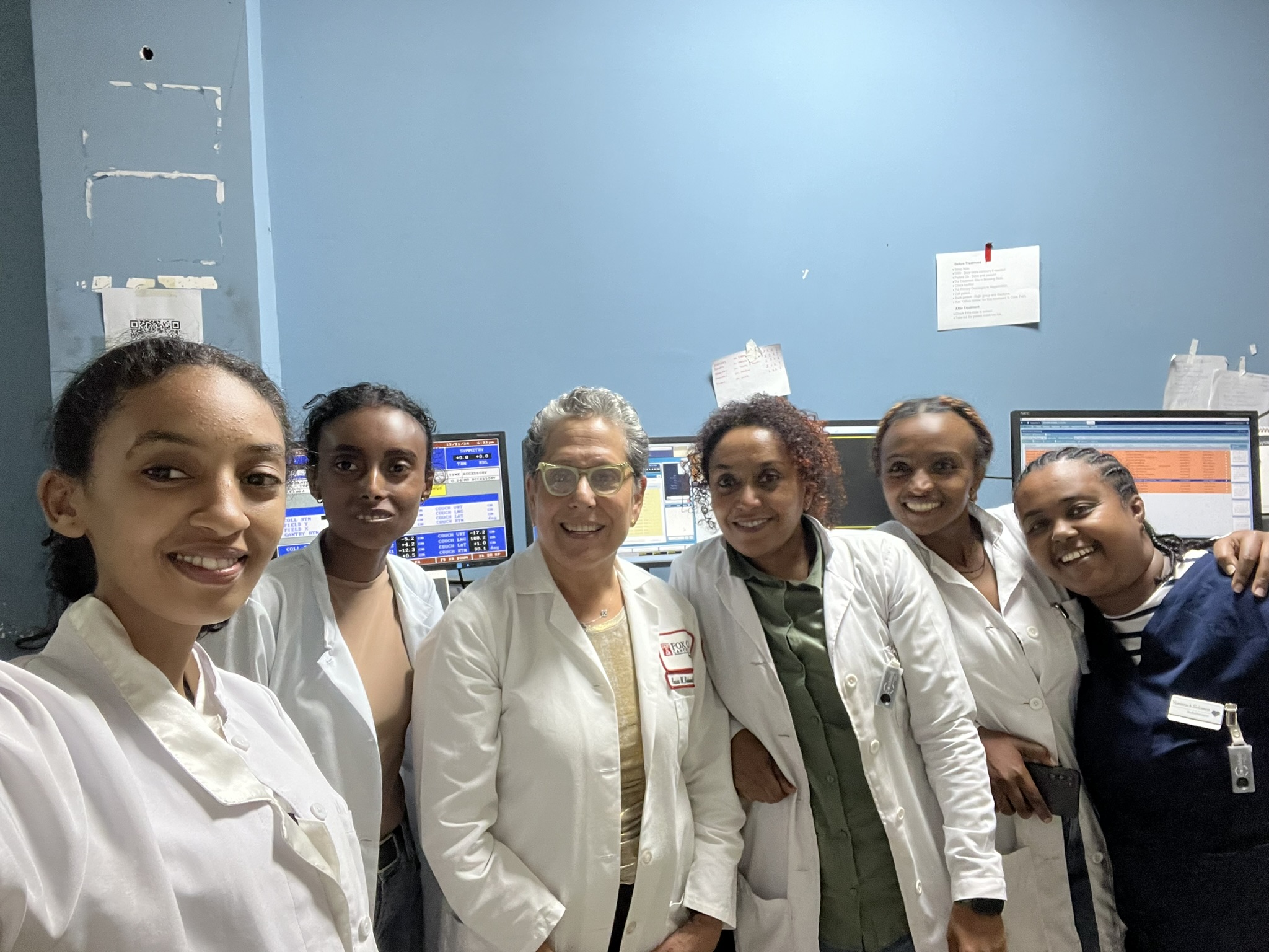 Group of medical professionals posing for a photo